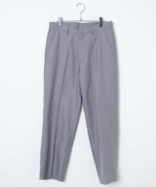 WEGO 【SCHOOLITEM】メンズスクールセミワイドスラックス グレー