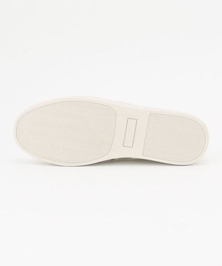 23区 レザー スリッポン ホワイト系