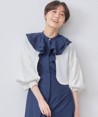 組曲 ドルマンボレロ カーディガン アイボリー系