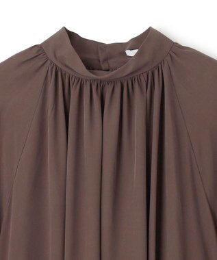 BEIGE， 【WEB限定】JASPE /  ギャザーワンピース Brown