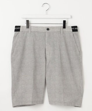 23区GOLF 【MEN】【キングサイズ/ストレッチ】クールドット柄ハーフパンツ ライトグレー系5