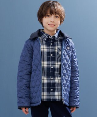 J.PRESS KIDS 【100-130cm】中綿 キルティングコート ブルー系