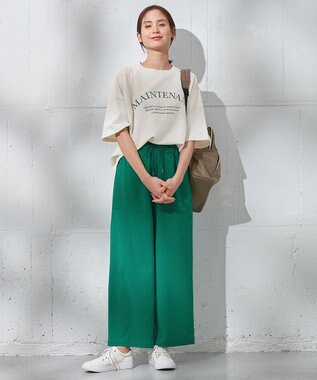 ANY 【UVケア/洗濯機可】ロゴスウェットプルオーバー グレー