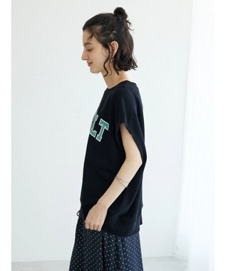 CRAFT STANDARD BOUTIQUE ミニ裏毛　パウダー加工　２ｗａｙクラックＰＴベスト Black