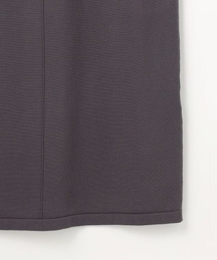 組曲 【WEB限定】スムースストレッチニット ワンピース グレー系