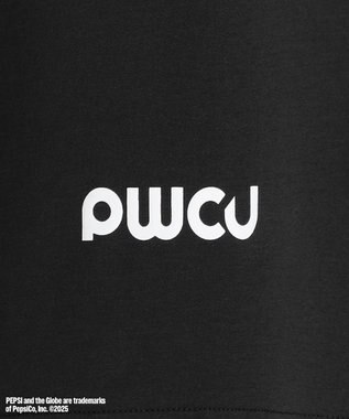 PW CIRCULUS 〈Pepsiコラボ〉【UNISEX】Pepsi GOLF Graphic モックネックT ブラック系