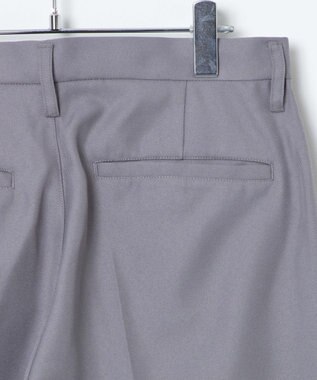 WEGO 【SCHOOLITEM】メンズスクールセミワイドスラックス グレー