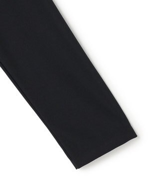 ICB L 【マシンウォッシャブル可】ライトトリコット バックスリット入り長袖プルオーバー ブラック系