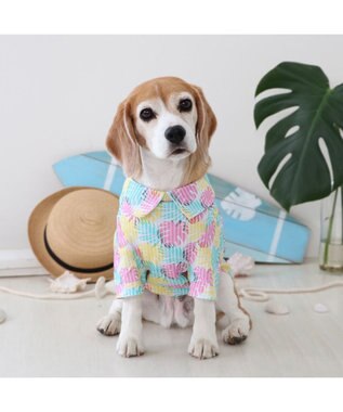 PET PARADISE スヌーピー アロハシャツ 【中型犬】 マルチカラー