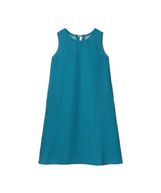 HELLY HANSEN 【速乾・UVカット・耐海水・耐塩素】マリンリゾートシアサッカーワンピース ブルージェイ