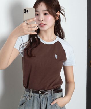 WEGO 【SMLサイズ展開】U.S. POLO ASSN.別注コンパクトTシャツ 柄1