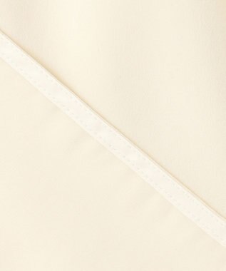 J.PRESS LADIES L 【洗える】ピーチサテン ボウタイ ブラウス アイボリー系