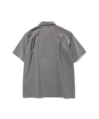 J.PRESS MEN 【J.PRESS ORIGINALS】【UNISEX】Toropical Open Half Sleeve Shirt / Baggy-Fit グレー系