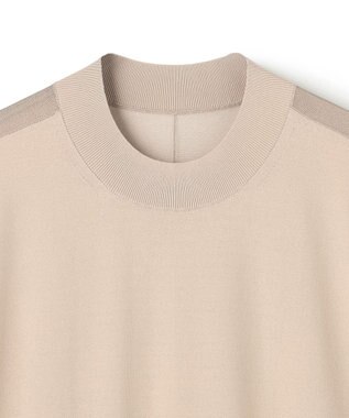 BEIGE， NADIA / シアーコンビ ストレッチニット L.Taupe