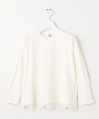 J.PRESS LADIES 【WEB限定カラーあり・洗える】RACY DECOR ニット ホワイト系