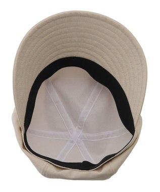 MOONBAT 【日本製/サイズ調整】フルラ (FURLA) ロゴリボンキャスケット ベージュ