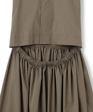 BEIGE，  HYDRANGEA / フレアワンピース Mocha