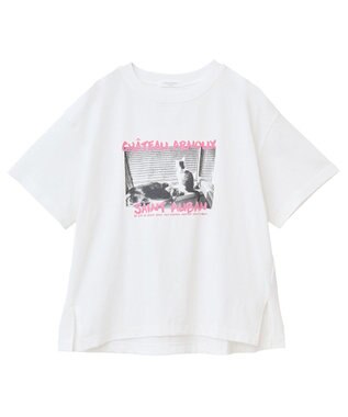 Green Parks フォトボックスＴシャツ Pink