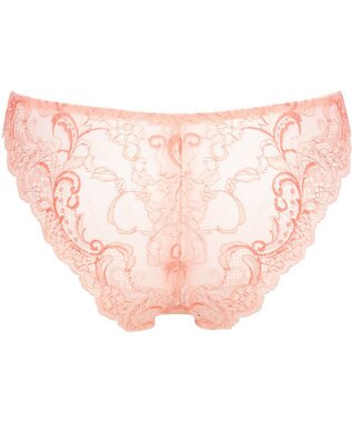 Wing Wing Lesiage　【2820シリーズ】　Ｔバックショーツ　PB2820・PB2821とペア　はきこみ丈あさめ　ウイング／ワコール　PF2822 オレンジ