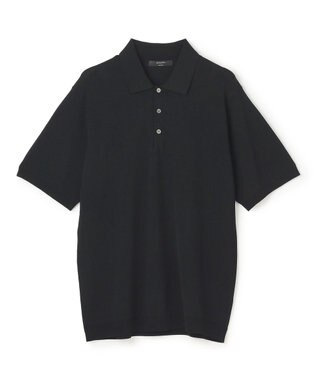 JOSEPH HOMME 【WEB限定カラーあり】【洗える/ストレッチ】リュクスレーヨン　ポロニット 【WEB限定カラー】ブラック系