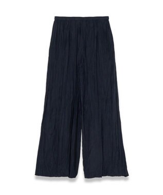 JOSEPH 【洗える】ハボタイ　ワイドレッグトラウザーズ Navy