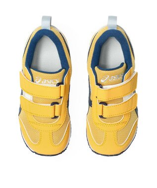ASICS WALKING アイダホ MINI 5 イエロー×グレーブルー