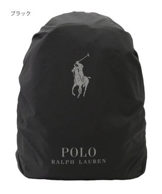 MOONBAT 【防水】POLO RALPH LAUREN リフレクターレインリュックカバー ブラック