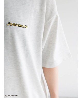 Green Parks ジョグマン／カラフルバックプリントＴシャツ Oatmeal