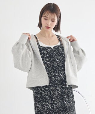 earth music&ecology フラワーバッククロスキャミワンピース Black