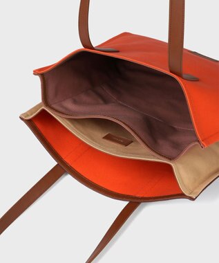 Paul Smith コンサティーナキャンバス トートバッグ オレンジ
