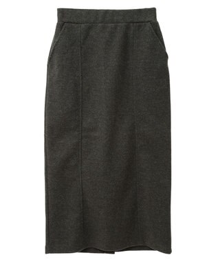 Green Parks 圧縮ポンチＩラインスカート Dark Green