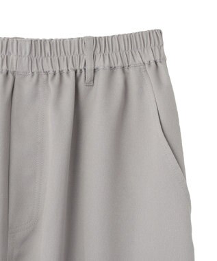 Green Parks サテンカーゴスカート Gray
