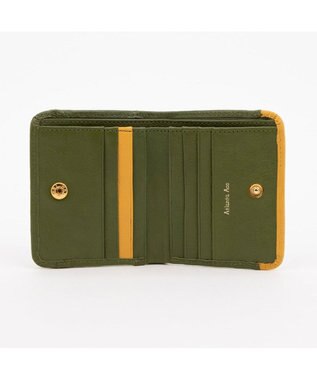 UNBILLION アトランタ ATLANTA / 牛革二つ折り財布 グリーン