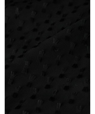 Green Parks アシメティアードブラウス Black