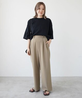 HAAG スマイルコットン FOOTBALL SHIRTS Tシャツ ブラック