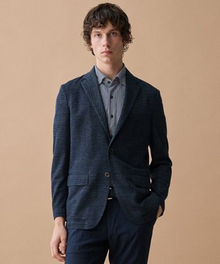 JOSEPH ABBOUD 【尾州産ジャージー/軽量/ストレッチ】ノルマンディーリネントップジャージージャケット