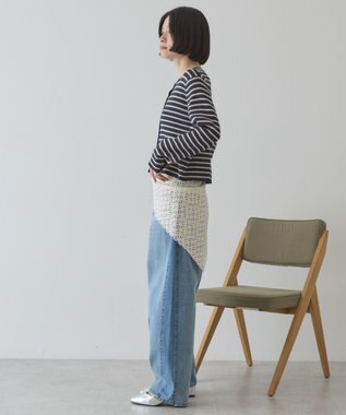 AMERICAN HOLIC カーブデニムパンツ Light Indigo