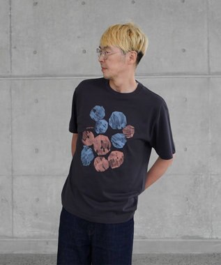 nitorito 【UNISEX】stone Tシャツ pink