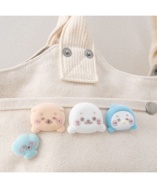 Mother garden しろたん フロッキーピンズコレクション 【単品】 単品1個 （デザインは選べません）