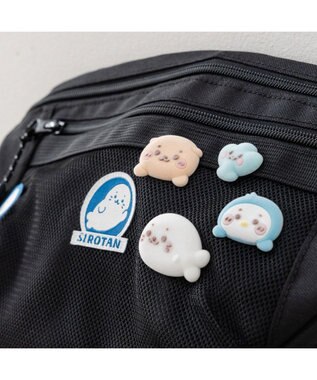 Mother garden しろたん フロッキーピンズコレクション 【単品】 単品1個 （デザインは選べません）