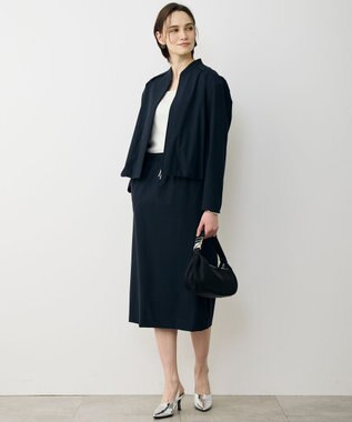 ICB 【先行予約】 アトラストリコット ジップアップブルゾン ネイビー