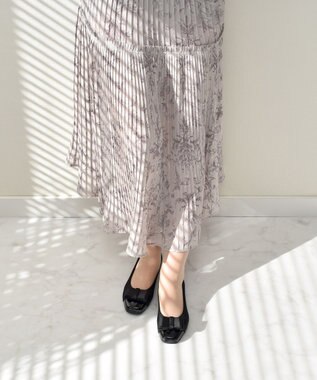 Bridget Birkin ＜3E＞【Bridget Birkin walk】リボンウォーキングパンプス ブラックコンビ