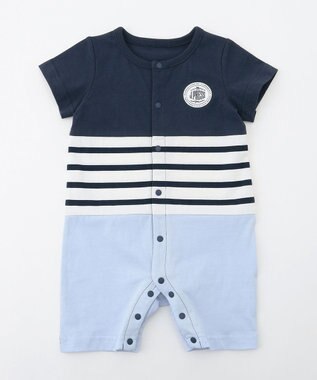 J.PRESS KIDS 【BOX付き】【70㎝】ロンパース&蝶ネクタイスタイ セット ネイビー系1