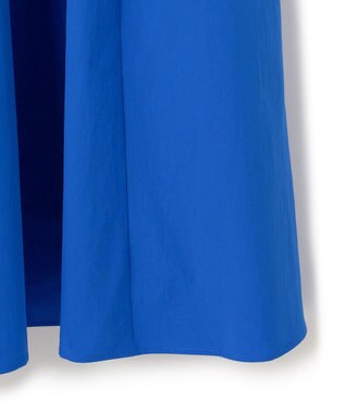 ICB L 【WEB限定・洗える】 RENUコンビ ノースリーブワンピース ブラック×ブルー系