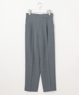 Feroux 美シルエットカラーテーパード パンツ ライトグレー系