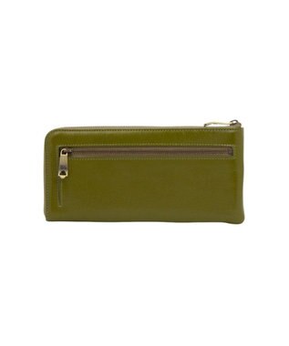 ANNA SUI マチルダ 薄マチ長財布 カーキ