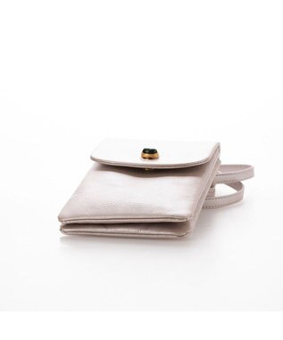 UNBILLION ペルケ perche ジェムストーンヒネリモバイルショルダー シルバー