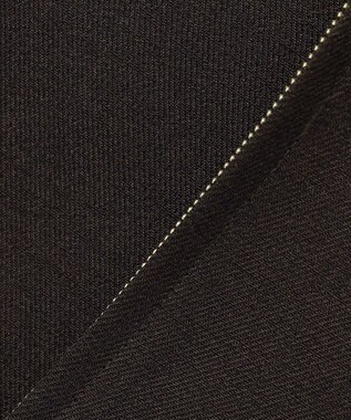 uncrave リネンライクツイル ジレブラウス ダークブラウン