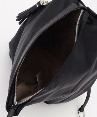 LA BAGAGERIE 【復刻リニューアル】口折れタッセル付きリュックサック　Sサイズ ブラック