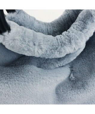 ROOTOTE 1261【ふわふわ素材】LT.デリ.ファーパフート-A 02：サックス